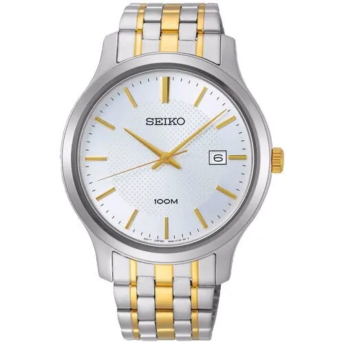 Наручные часы SEIKO Promo, золотой, серебряный