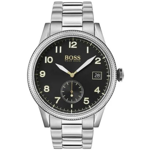 Наручные часы BOSS Legacy, серебряный, черный