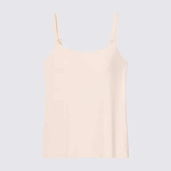 Топ-бюфт Uniqlo AIRism Camisole, естественный