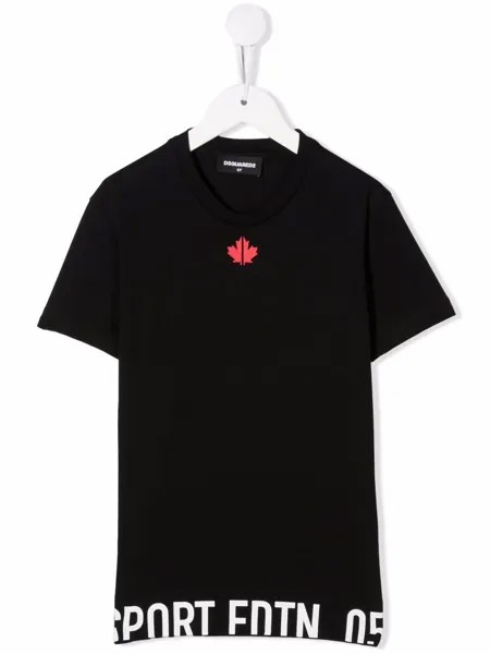 Dsquared2 Kids футболка Maple Leaf