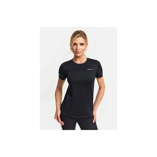 Футболка женская спортивная Fit Pro (L, черный), EAZYWAY