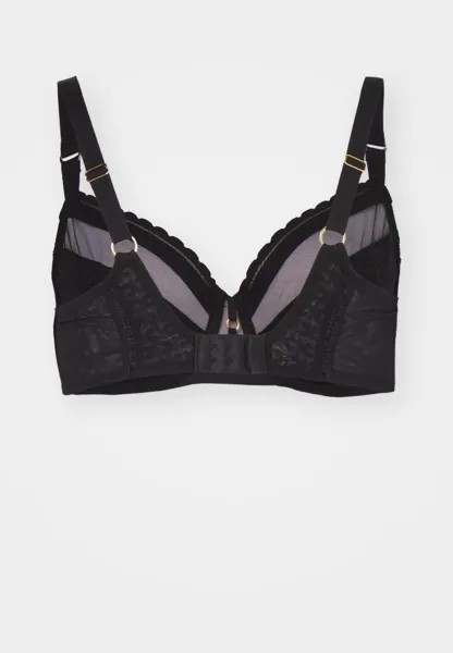 Бюстгальтер на косточках MONOGRAM COVERING UNDERWIRED BRA Chantelle, черный