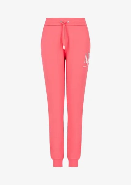 Спортивные брюки с логотипом Armani Exchange, фуксия