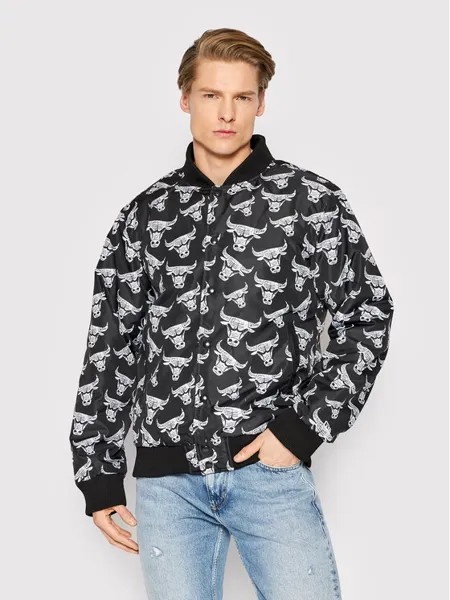 Бомбер обычного кроя New Era, черный