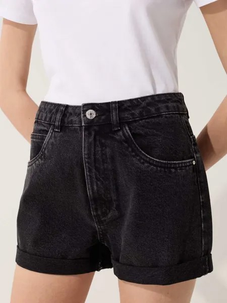 Джинсовые шорты Mum-Fit Ovs, цвет graphite grey