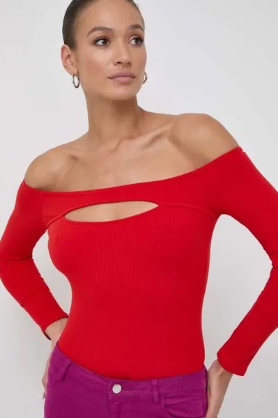Рубашка с длинным рукавом Guess, красный