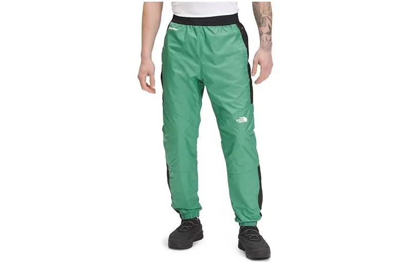 THE NORTH FACE Мужские трикотажные спортивные штаны, цвет Black spells green