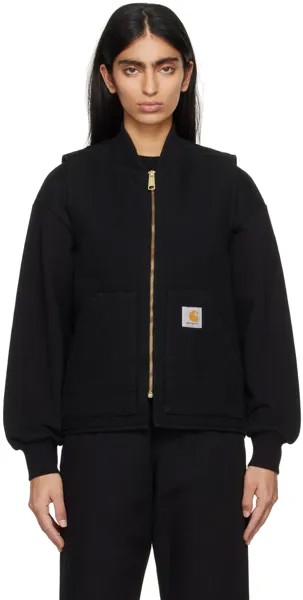 Черный утепленный жилет Carhartt Work In Progress