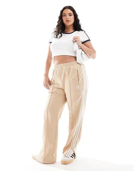 Adidas Originals Plus – Adicolor Classics Firebird – Бежевые спортивные штаны