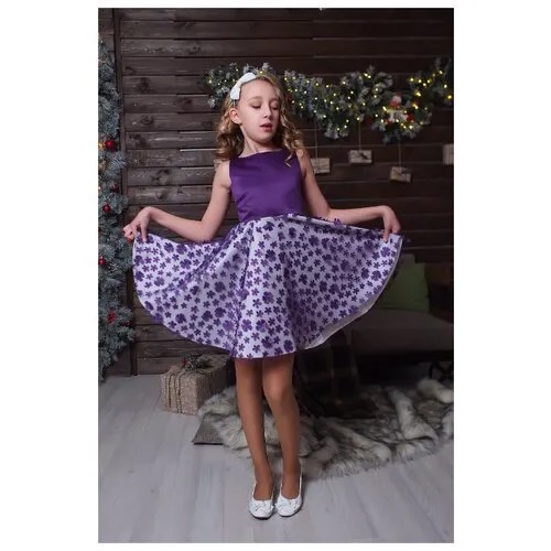 Платье Ladetto размер 36-146, фиолетовый