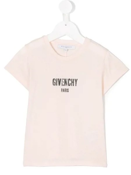 Givenchy Kids футболка с логотипом