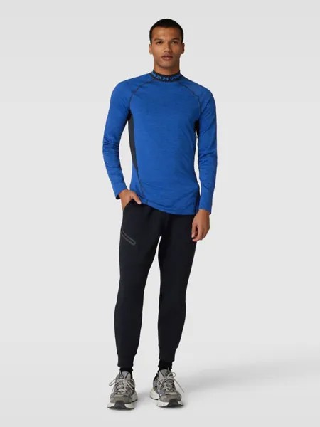 Лонгслив с воротником стойкой Under Armour, синий