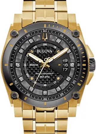 Японские наручные  мужские часы Bulova 98D156. Коллекция Precisionist