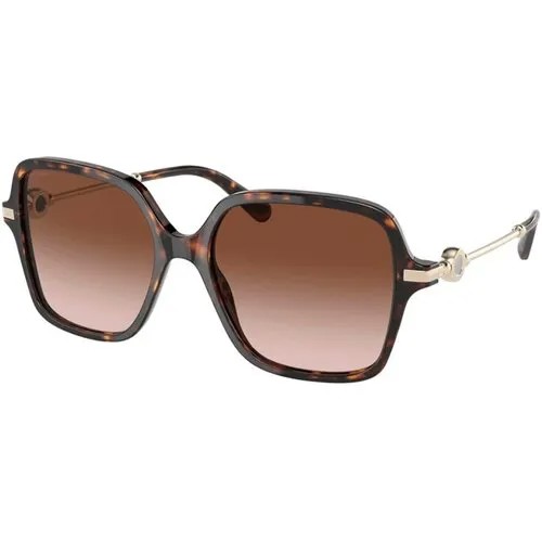Солнцезащитные очки BVLGARI, коричневый