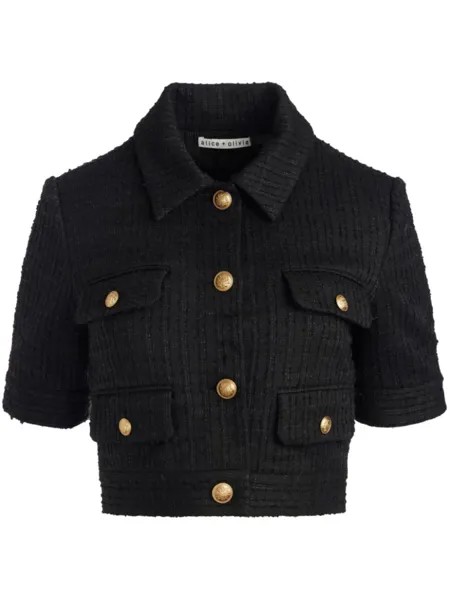 Alice + olivia куртка Elle, черный