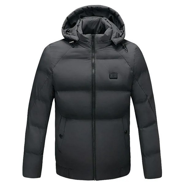 Мужская зимняя уличная куртка с подогревом, умная Рабочая куртка с USB-разъемом, пальто с регулируемым температурным контролем, защитная одежда DSY0035