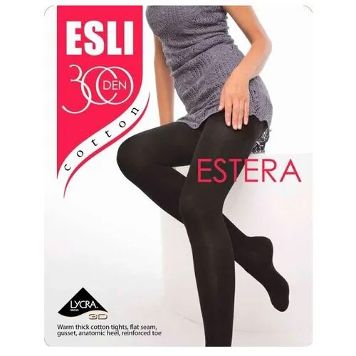 Колготки ESLI Esli Estera, размер 2, черный