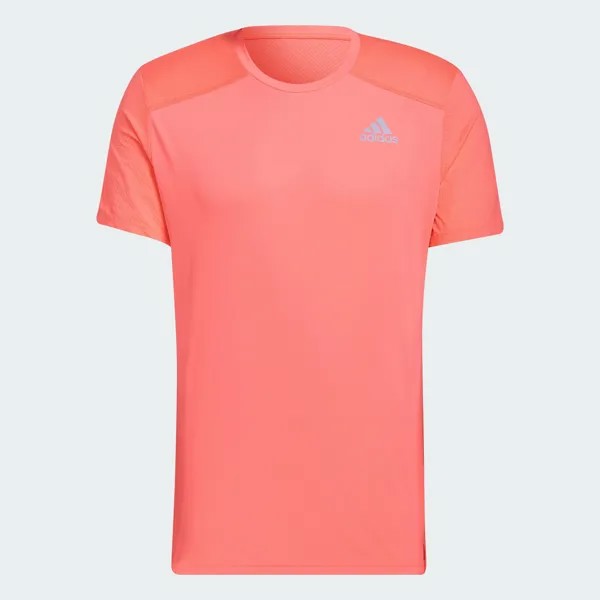 Футболка Adidas Sport Performance Own The Run Cooler, розово-персиковый