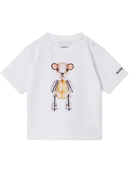 Burberry Kids футболка с принтом Thomas Bear