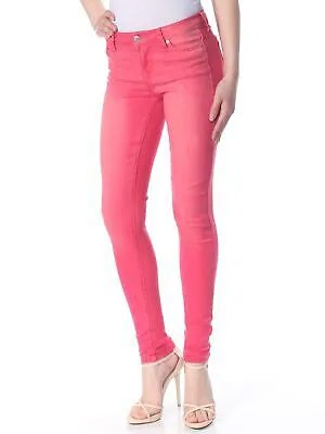 CELEBRITY PINK Женские красные джинсы скинни с карманами для юниоров 1