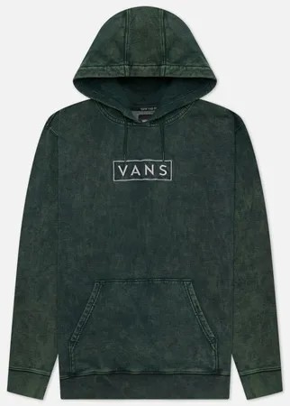 Мужская толстовка Vans Easy Wash Hoodie, цвет зелёный, размер S