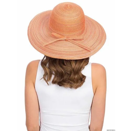 Шляпа классический CHARMANTE летняя, хлопок, размер универсальный, оранжевый