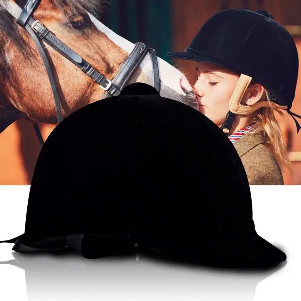 Защитный полузакрытый шлем для верховой езды для женщин и мужчин, профессиональная дышащая спортивная шапка для верховой езды