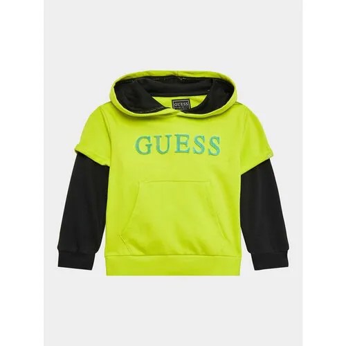 Худи GUESS, размер 3Y [METY], зеленый