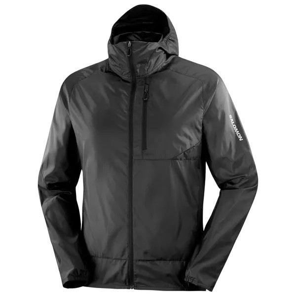 Беговая куртка Salomon Bonatti Cross Full Zip, цвет Deep Black