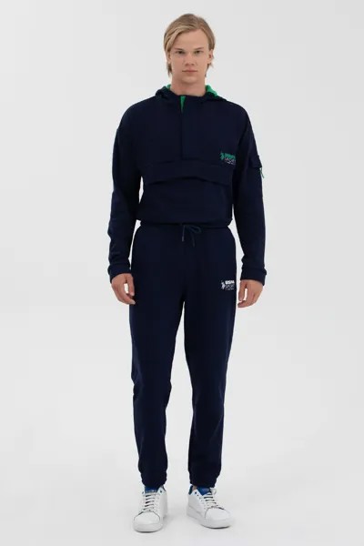 Спортивные брюки мужские U.S. POLO Assn. G081SZ0OP-000-1574179-RC-RABAT синие L