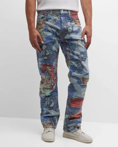 Мужские джинсы прямого кроя Aloha Boro Amiri