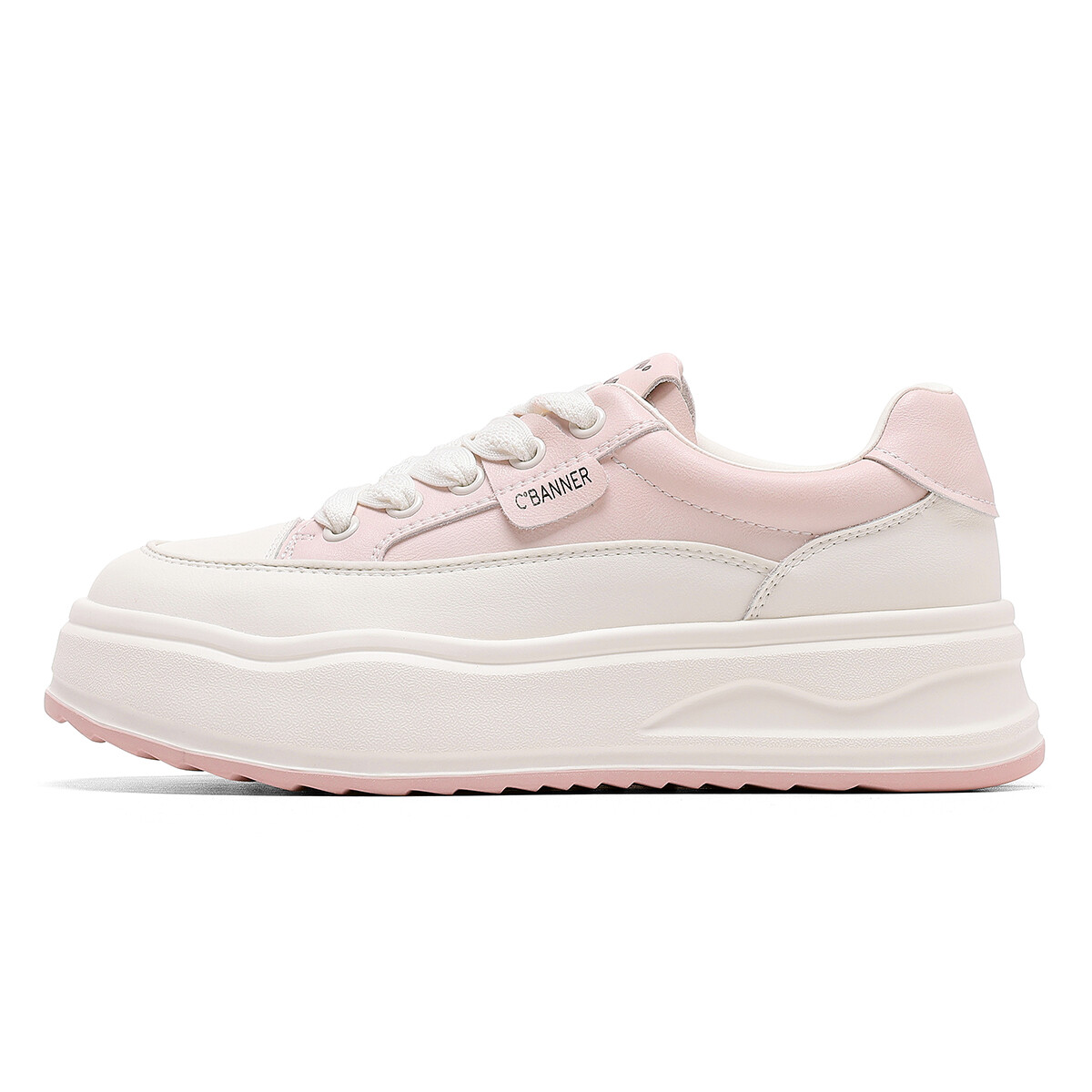 Кроссовки C°BANNER Skateboarding Shoes Women's Low-top Pink, розовый