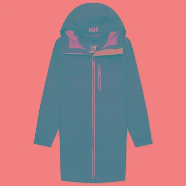 Женская куртка дождевик Helly Hansen Long Belfast 3/4 Length фиолетовый, Размер M