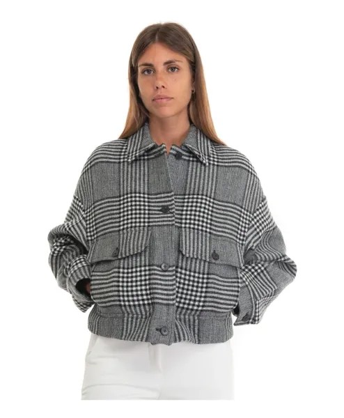 Короткая куртка кабан Glencheck Max Mara Weekend, мультиколор