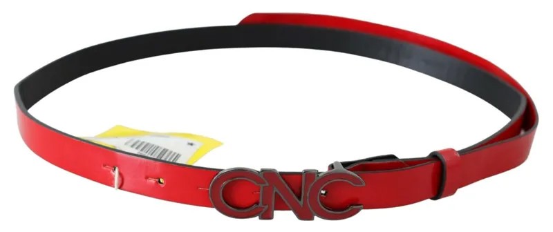 Костюмный национальный ремень CNC, красная, черная, двусторонняя кожаная пряжка с логотипом s. 85 см/2