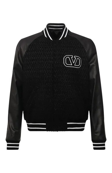 Комбинированный бомбер Valentino