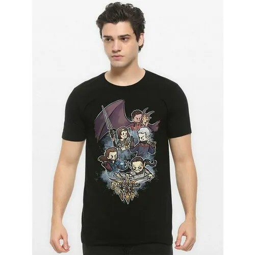 Футболка Design Heroes, размер 2XL, черный
