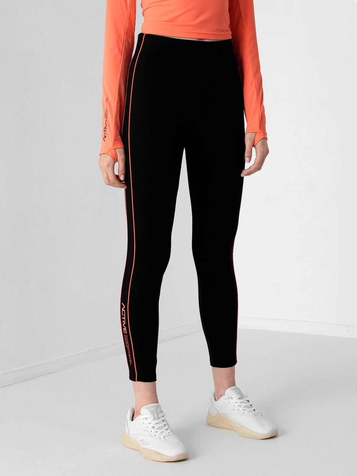 Леггинсы женские 4F H4Z21-LEG011-20S черные XS