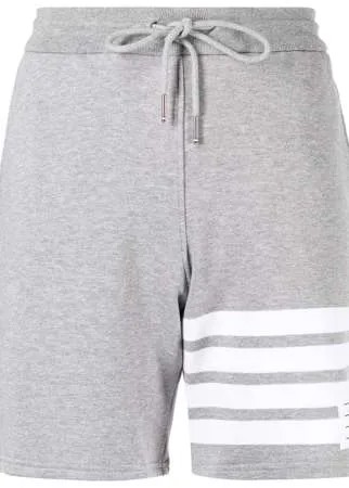 Thom Browne спортивные шорты с полосками 4-Bar