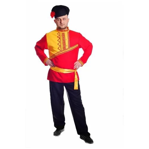 Карнавальный костюм Барин в красной рубахе (15088) 50-52