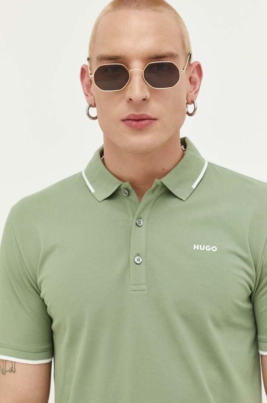 Поло Hugo, зеленый