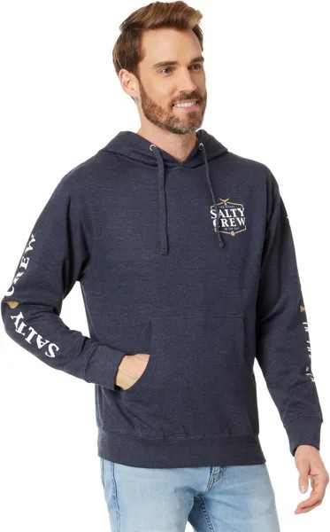 Худи Salty Crew Skipjack Pullover Fleece Hoodie, цвет Navy Heather