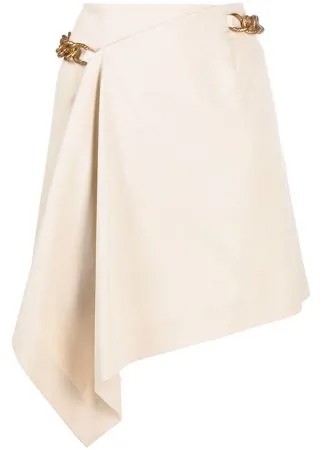 Givenchy юбка мини с цепочкой