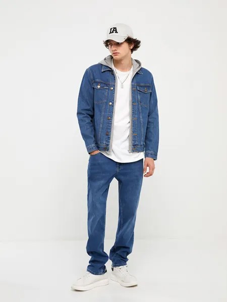 779 Мужские джинсовые брюки стандартного кроя LCW Jeans, среднее индиго родео