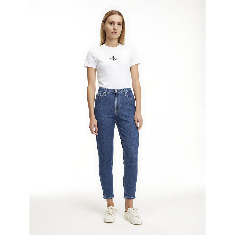 Джинсы Calvin Klein Mom Fit, синий