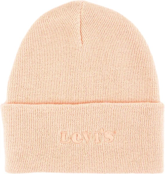 Шапка бини женская Levis Women Modern Vintage Logo Beanie, оранжевый