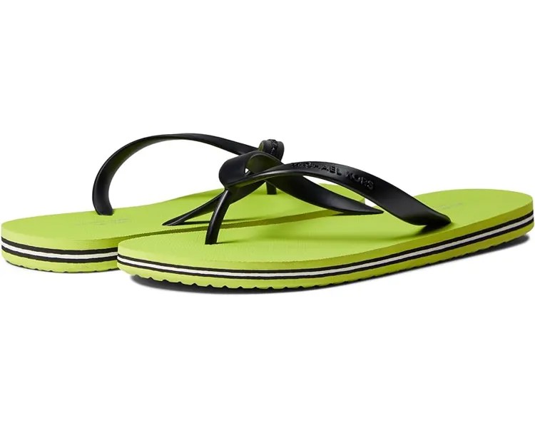 Сандалии Michael Kors Travis Flip-Flop, цвет Bt Limeade