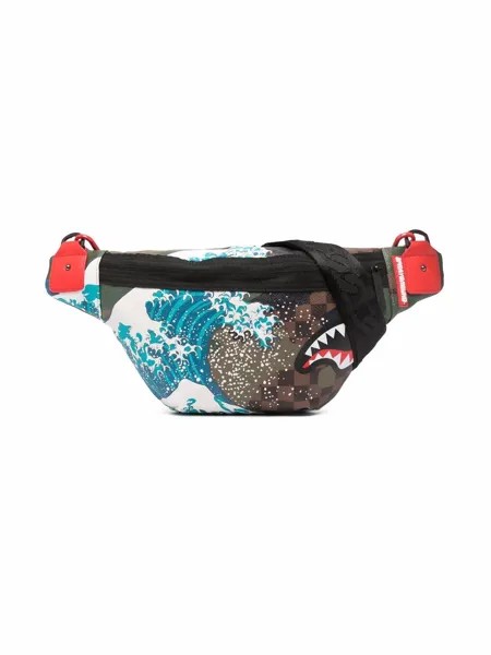 Sprayground kid поясная сумка с графичным принтом