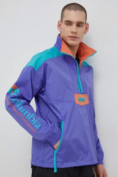 Ветрозащитная куртка Riptide Columbia, фиолетовый