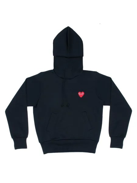 Толстовка с капюшоном Play Comme des Garçons PLAY, черный